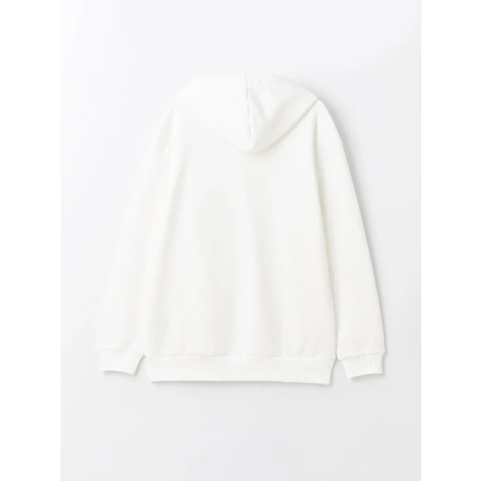 LCW Casual EKRU Uzun Kollu Erkek Kalın Hoodie
