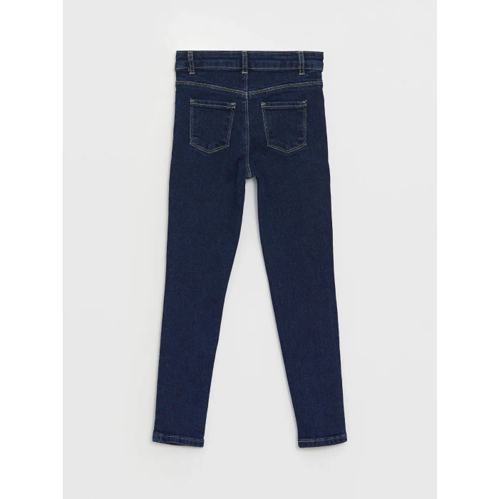LCW Kids İNDİGO Skinny Fit Kız Çocuk Jean Pantolon