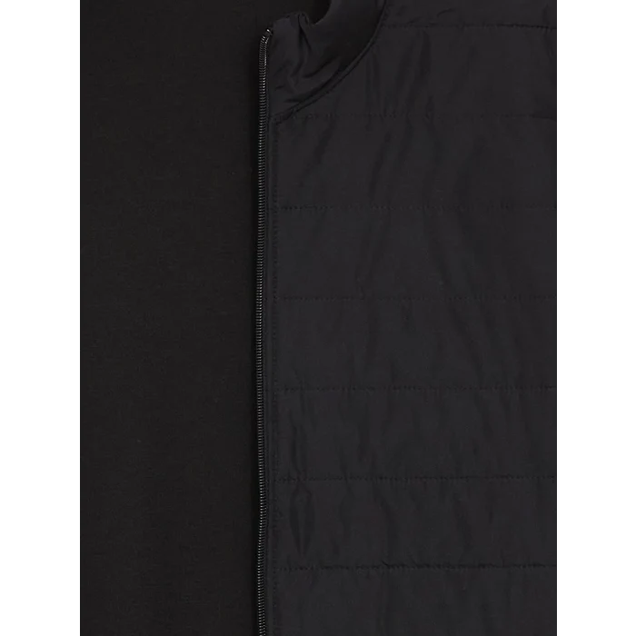 LCWAIKIKI Classic SİYAH Rahat Kalıp Dik Yaka Erkek Hırka