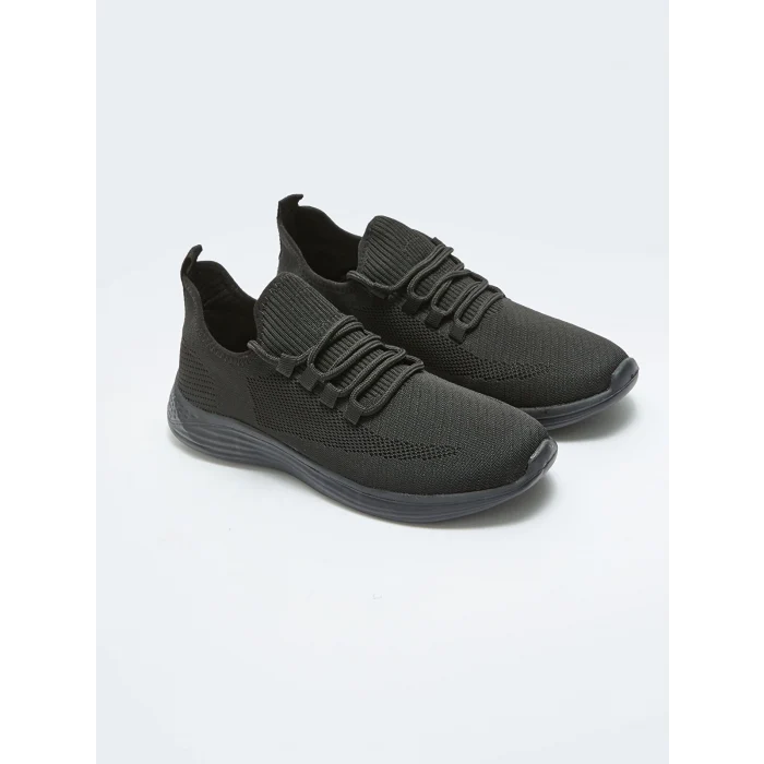 LCW STEPS SİYAH File Detaylı Erkek Spor Ayakkabı