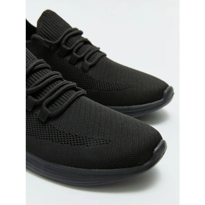 LCW STEPS SİYAH File Detaylı Erkek Spor Ayakkabı