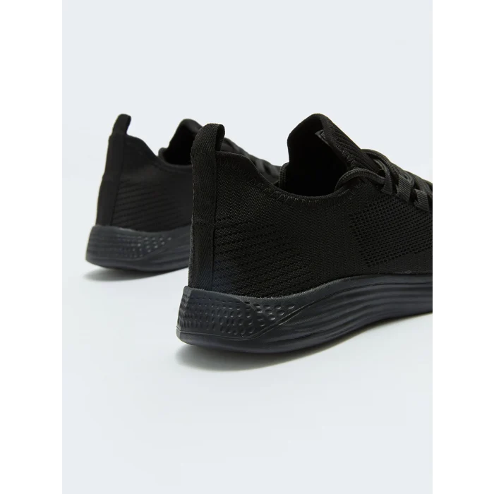 LCW STEPS SİYAH File Detaylı Erkek Spor Ayakkabı