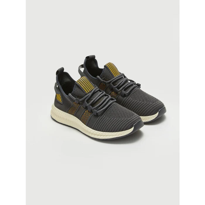 LCW STEPS GRİ Bağcıklı Erkek Spor Ayakkabı