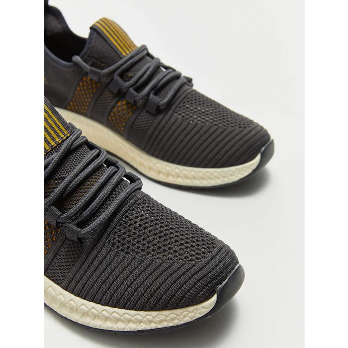 LCW STEPS GRİ Bağcıklı Erkek Spor Ayakkabı