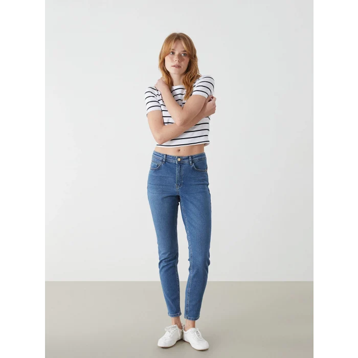 LCW Jeans İNDİGO Push Up Kadın Jean Pantolon