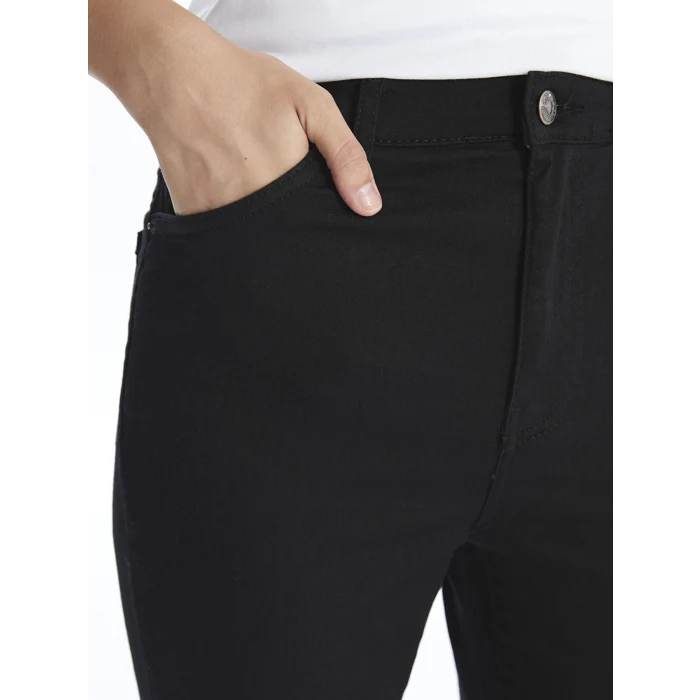 LCWAIKIKI Classic SİYAH Slim Fit Kadın Jean Pantolon