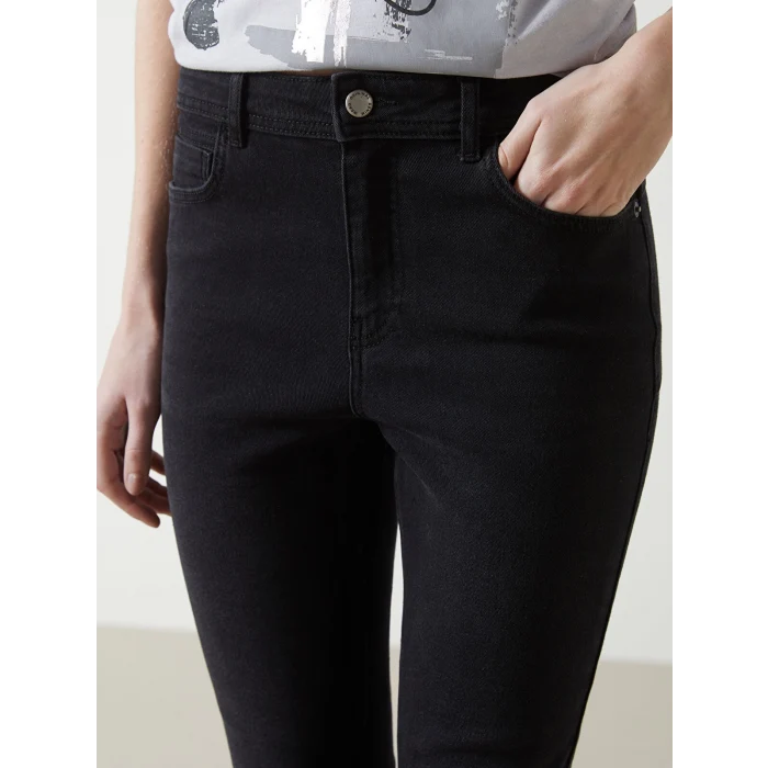 LCW Jeans SİYAH Push Up Kadın Jean Pantolon