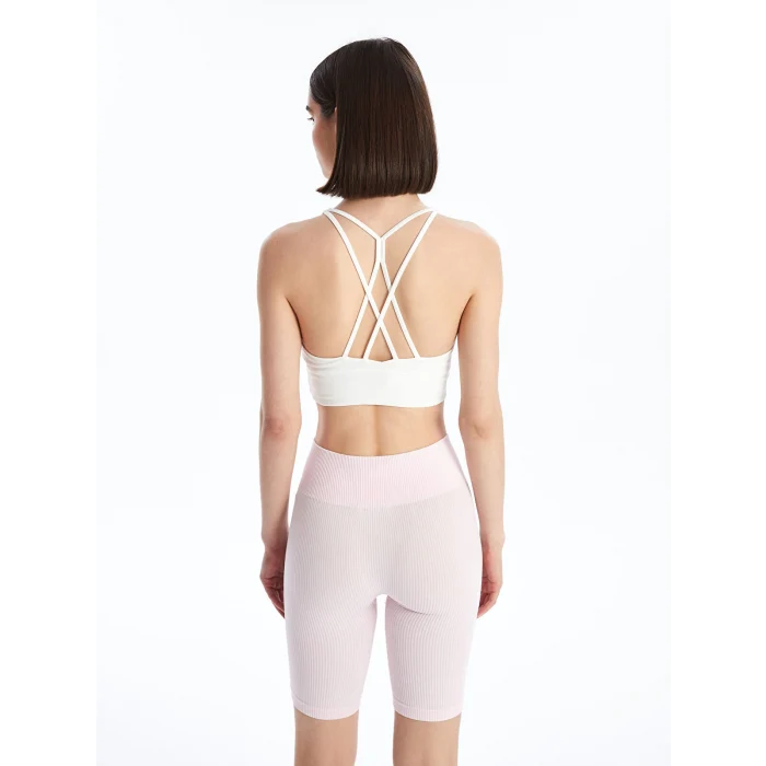XSIDE ACTIVE BEYAZ Kadın U Yaka Düz Spor Büstiyer