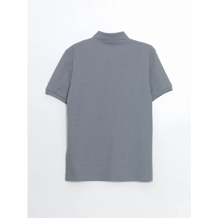 XSIDE GRİ Polo Yaka Kısa Kollu Erkek Tişört