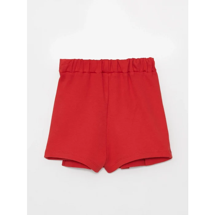 LCW baby GRİ Gömlek Yaka Uzun Kollu Kız Bebek 3lü Takım