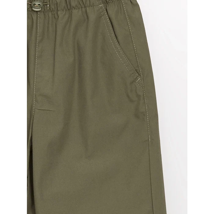 LCW Kids HAKİ Beli Lastikli Kız Çocuk Jogger Pantolon