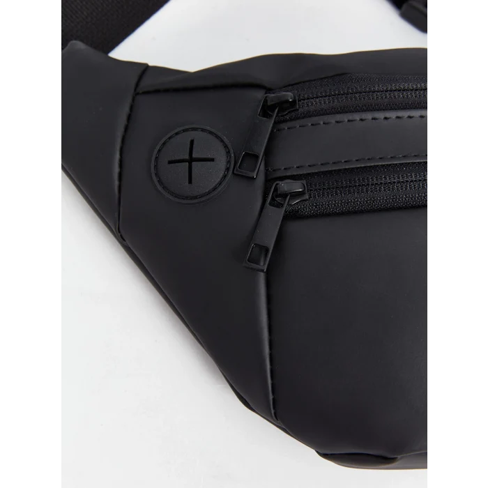 LCW ACCESSORIES SİYAH Fermuarlı Erkek Bel Çantası