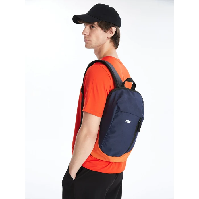 LCW ACCESSORIES LACİVERT Baskılı Erkek Sırt Çantası