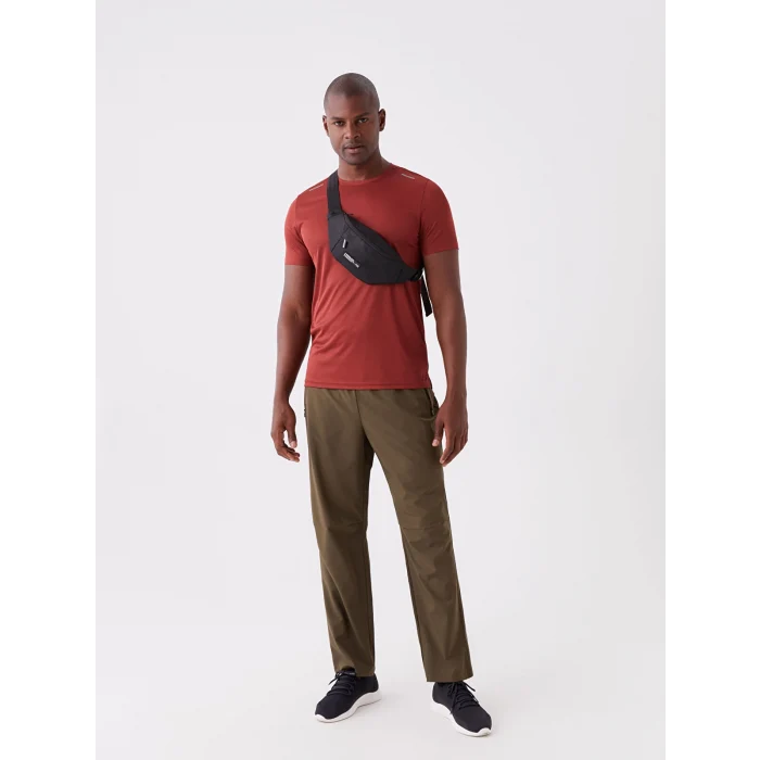 XSIDE SİYAH Baskılı Erkek Bel Çantası