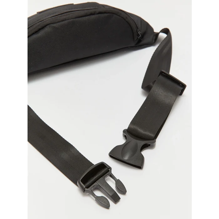 XSIDE SİYAH Baskılı Erkek Bel Çantası