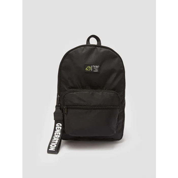 LCW ACCESSORIES SİYAH Baskılı Erkek Çocuk Sırt Çantası