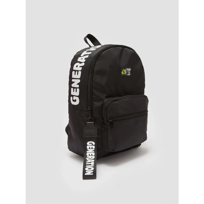 LCW ACCESSORIES SİYAH Baskılı Erkek Çocuk Sırt Çantası