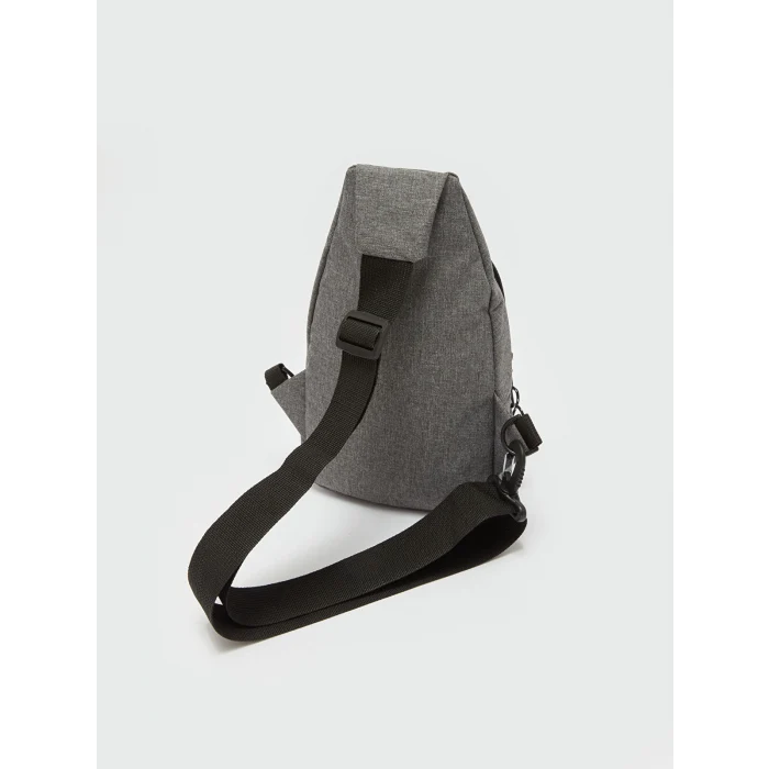 LCW ACCESSORIES GRİ Düz Erkek Göğüs Çantası