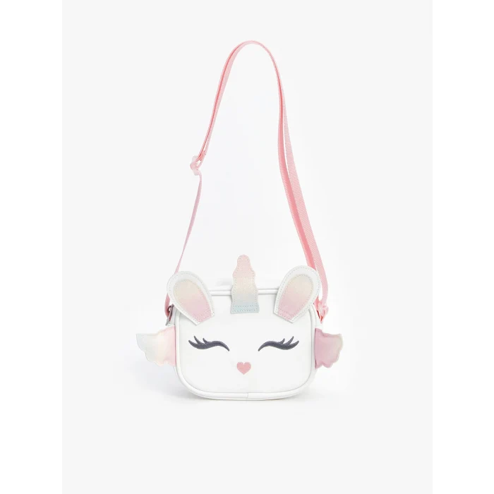 LCW ACCESSORIES EKRU 3 Boyutlu Kız Çocuk Omuz Çantası