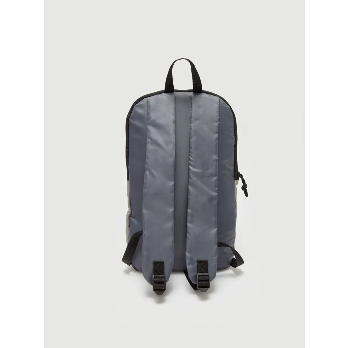 XSIDE ANTRASİT Yazı Baskılı Erkek Sırt Çantası