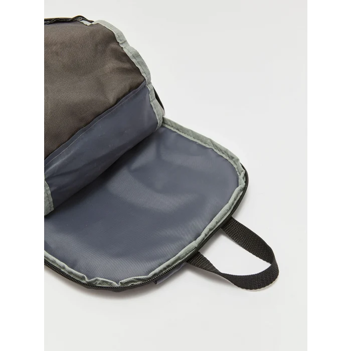 XSIDE ANTRASİT Yazı Baskılı Erkek Sırt Çantası