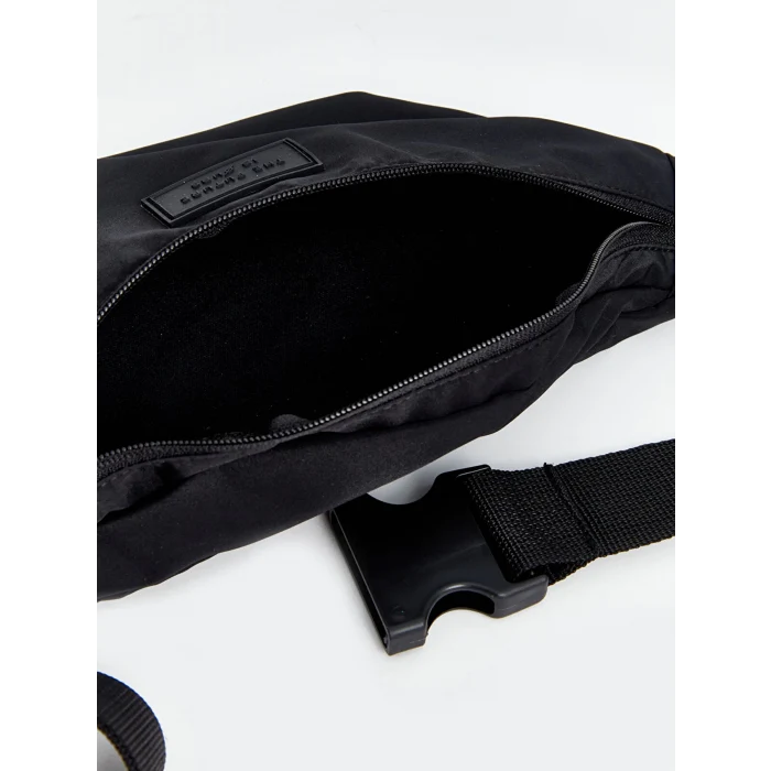 LCW ACCESSORIES SİYAH Fermuarlı Erkek Bel Çantası