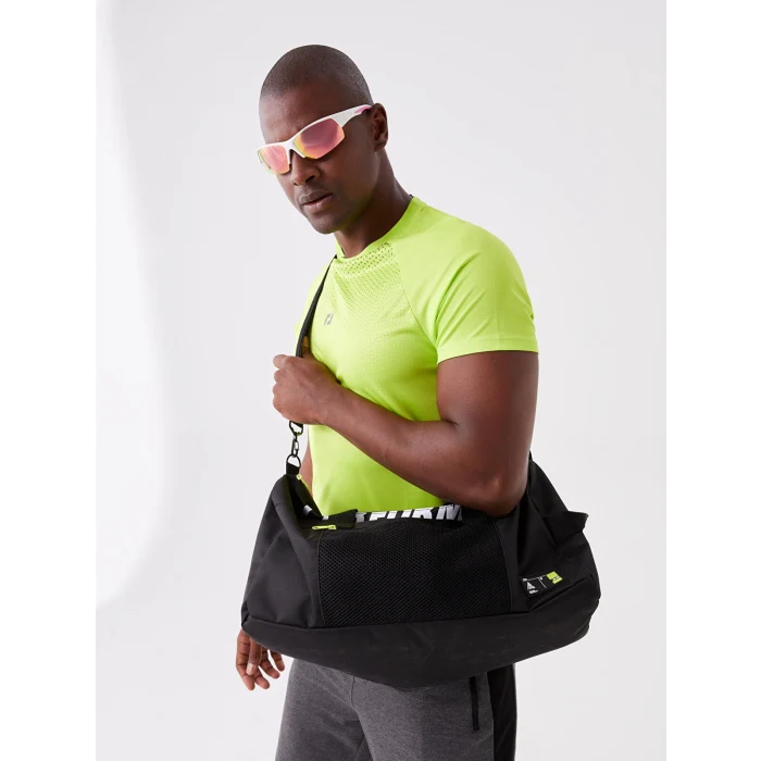 LCW ACCESSORIES SİYAH Çok Bölmeli Erkek Spor Çanta