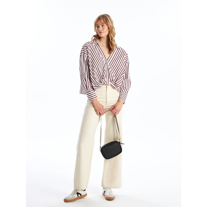 LCW ACCESSORIES SİYAH Deri Görünümlü Kadın Kol Çantası