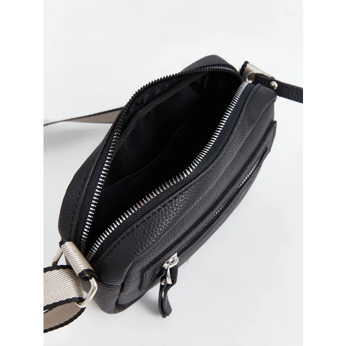 LCW ACCESSORIES SİYAH Deri Görünümlü Kadın Kol Çantası