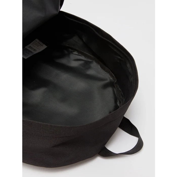 LCW ACCESSORIES SİYAH Düz Fermuarlı Erkek Sırt Çantası