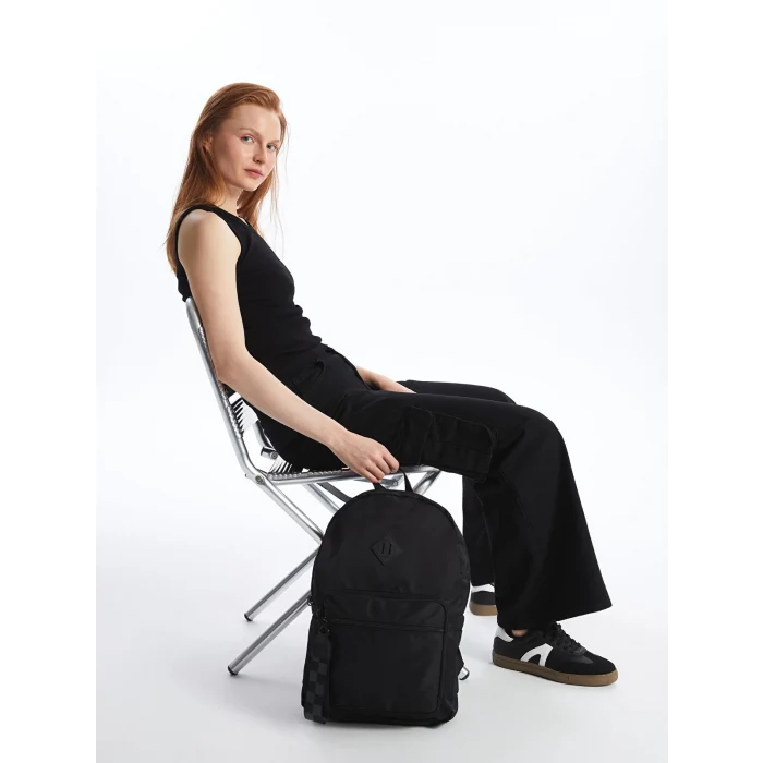 LCW ACCESSORIES SİYAH Ayarlanabilir Askılı Kadın Sırt Çantası