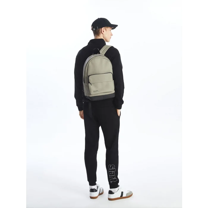 LCW ACCESSORIES BEJ Laptop Bölmeli Erkek Sırt Çantası