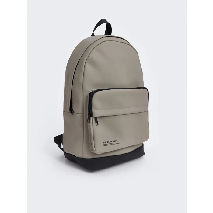 LCW ACCESSORIES BEJ Laptop Bölmeli Erkek Sırt Çantası