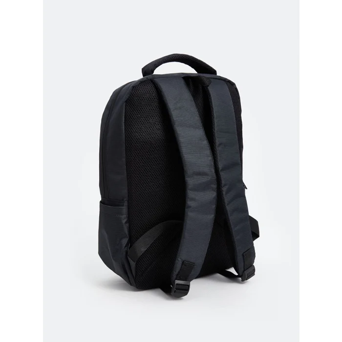 LCW ACCESSORIES SİYAH Çok Cepli Laptop Bölmeli Erkek Sırt Çantası