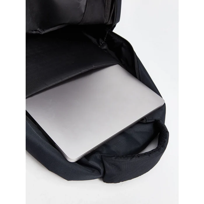 LCW ACCESSORIES SİYAH Çok Cepli Laptop Bölmeli Erkek Sırt Çantası