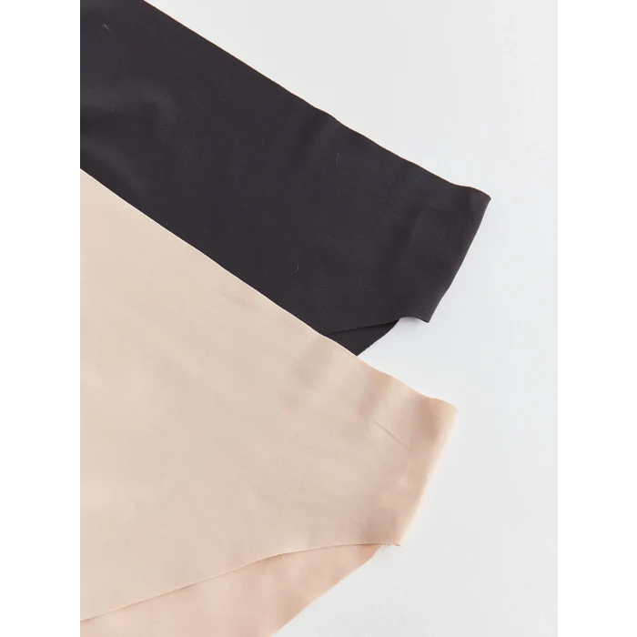 LCW DREAM PEMBE Düz Lazer Kesim Bikini Külot 2li Paket