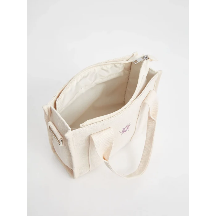 LCW ACCESSORIES EKRU Çıkarılabilir Askılı Kadın Omuz Çantası