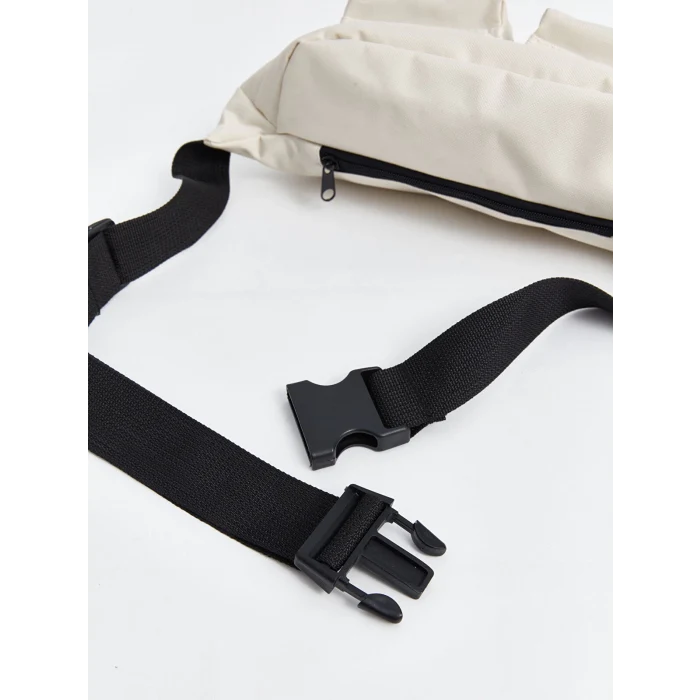 LCW ACCESSORIES BEJ Çok Bölmeli Erkek Bel Çantası