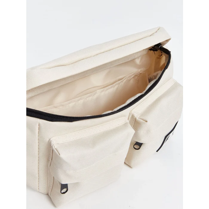 LCW ACCESSORIES BEJ Çok Bölmeli Erkek Bel Çantası