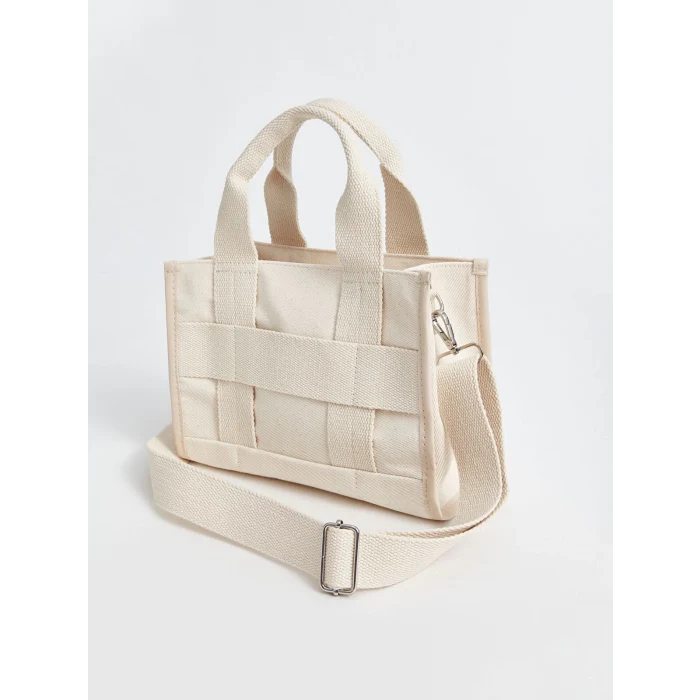 LCW ACCESSORIES EKRU Çıkarılabilir Askılı Kadın Omuz Çantası