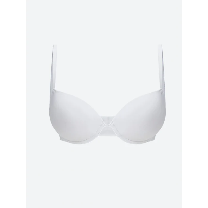 LCW DREAM BEYAZ Balenli Yarım Dolgulu Düz Tişört Sütyen