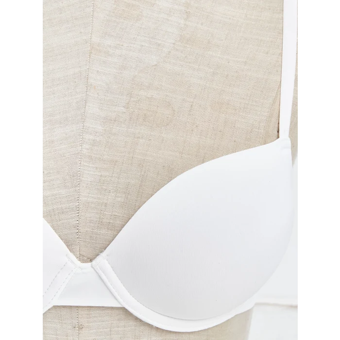 LCW DREAM BEYAZ Balenli Yarım Dolgulu Düz Tişört Sütyen