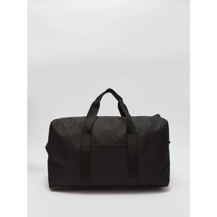 LCW ACCESSORIES SİYAH Yazı Baskılı Erkek Spor Çantası