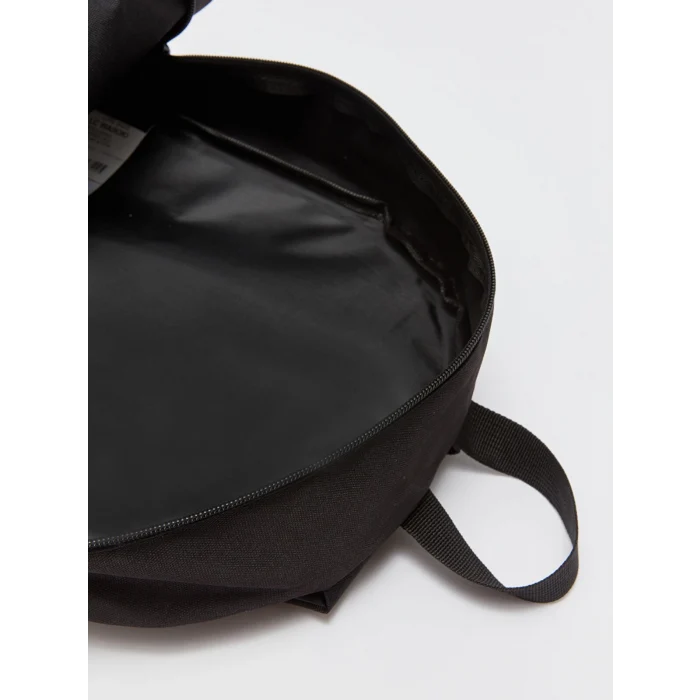 LCW ACCESSORIES SİYAH Düz Fermuarlı Erkek Sırt Çantası