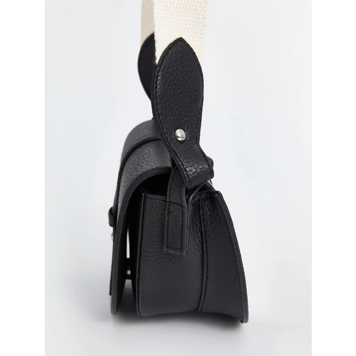 LCW ACCESSORIES SİYAH Deri Görünümlü Kadın Kol Çantası