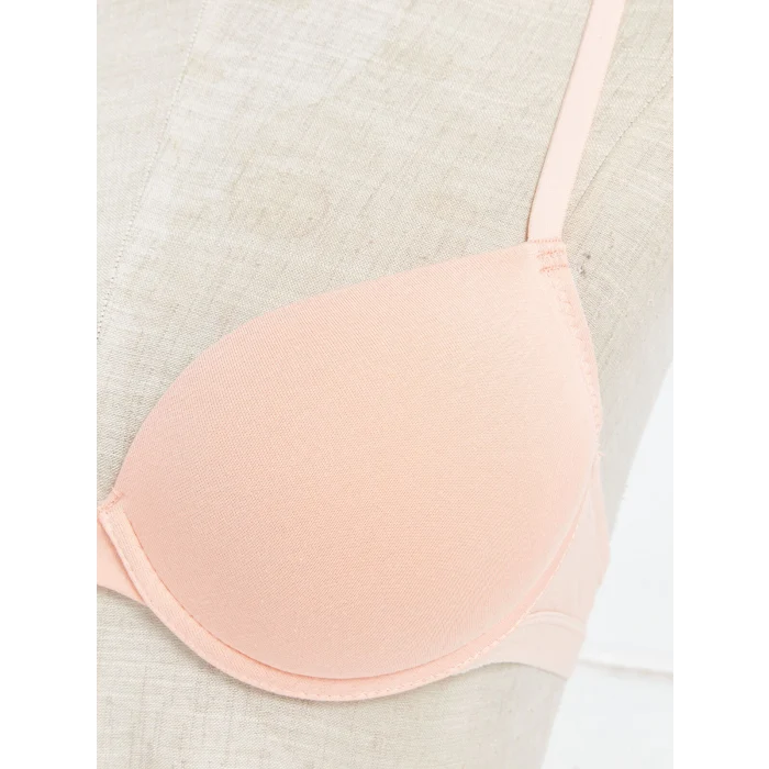 LCW Young PEMBE Balenli Destekli Düz Damla Sütyen