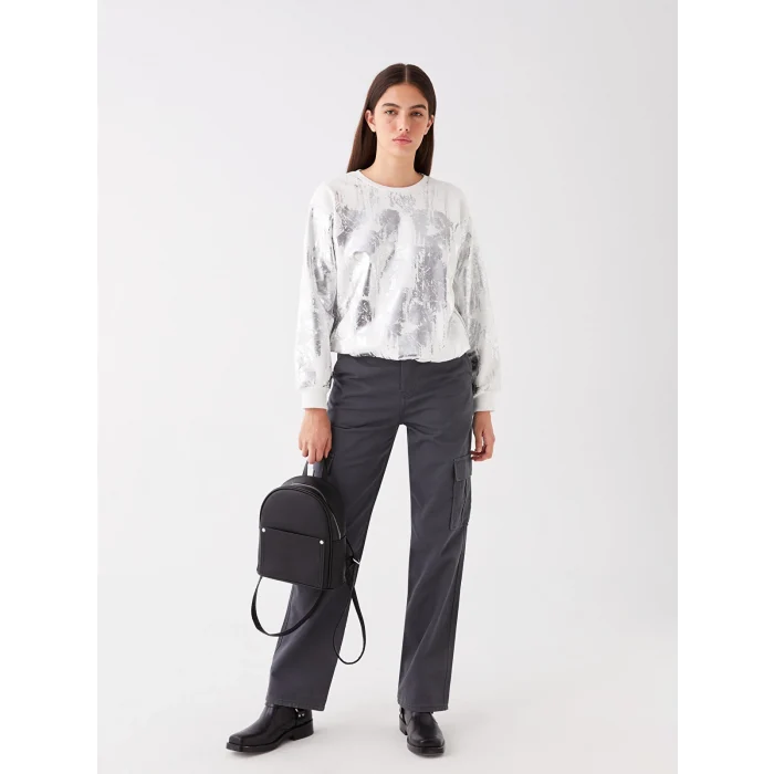 LCW ACCESSORIES SİYAH Deri Görünümlü Kadın Sırt Çantası