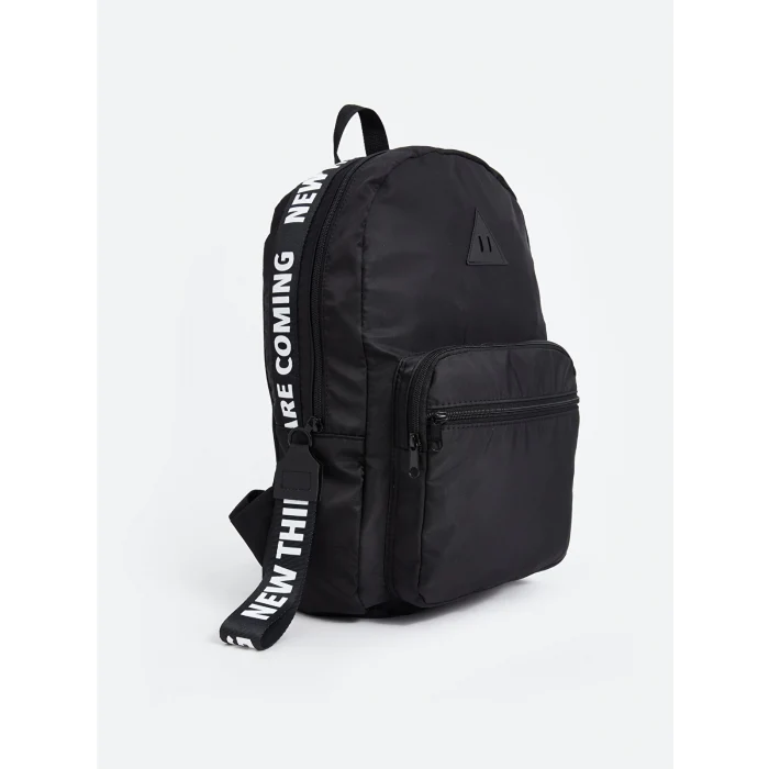 LCW ACCESSORIES SİYAH Ayarlanabilir Askılı Erkek Sırt Çantası