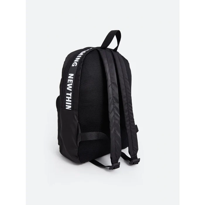 LCW ACCESSORIES SİYAH Ayarlanabilir Askılı Erkek Sırt Çantası