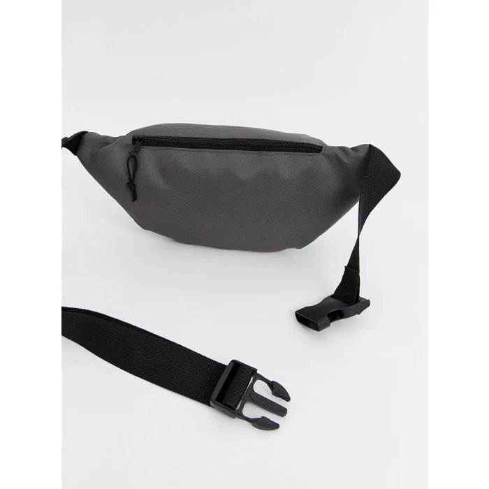 LCW ACCESSORIES GRİ Çok Bölmeli Erkek Göğüs Çantası